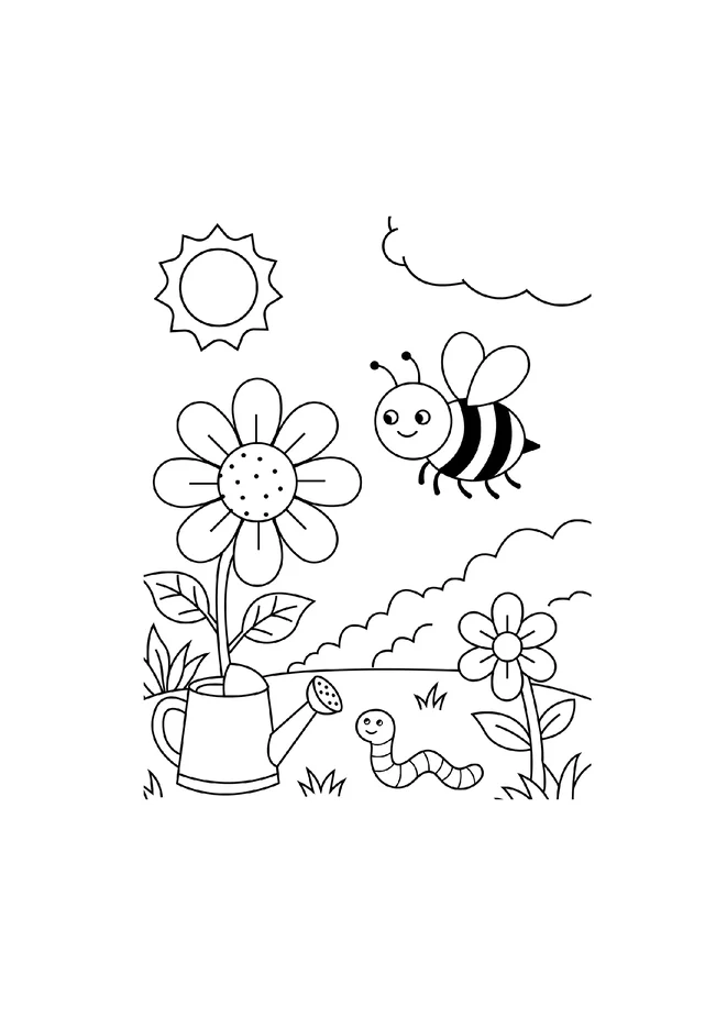 Desenho de capivara para colorir para imprimir e colorir - imagem 19